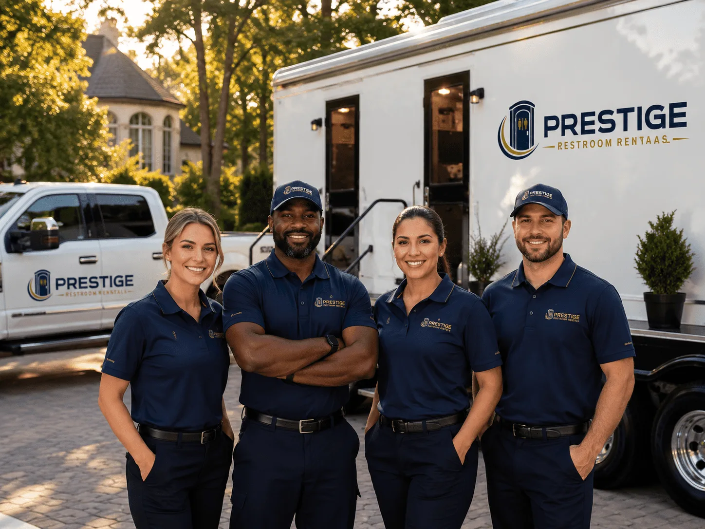 Trusted Luxury Portable Restrooms company in Chase, MI